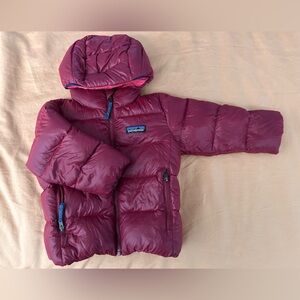 2t Patagonia hi-loft down sweater hoodie